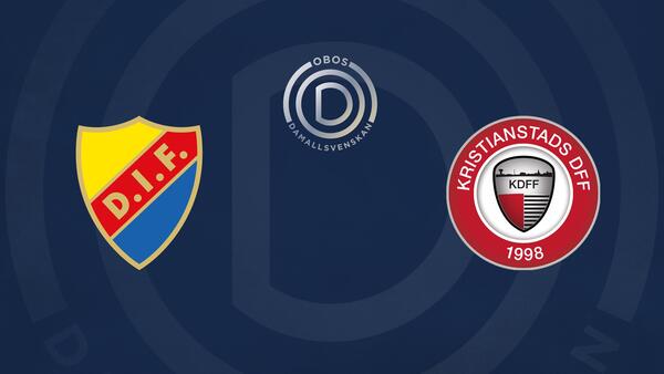 Live: Fotboll: OBOS Damallsvenskan