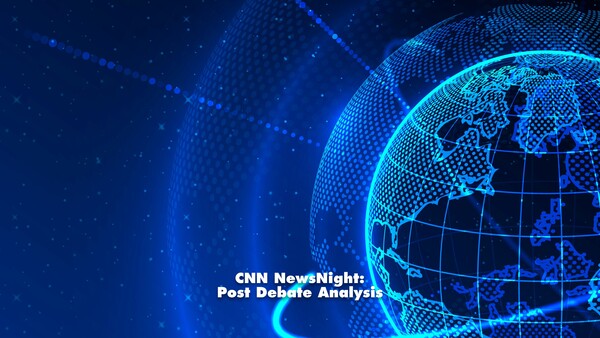 Live: CNN NewsNight: Post Debate Analysis