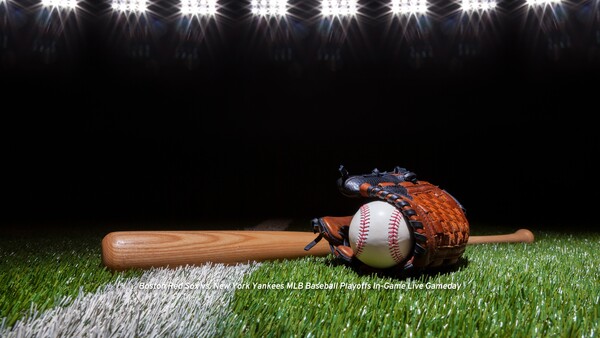 Boston Red Sox vs. New York Yankees MLB Baseball Playoffs In-Game Live Gameday
