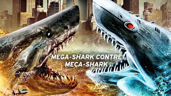 Mega-Shark contre meca-shark