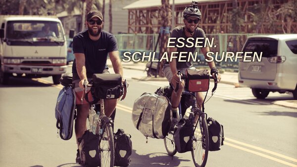 Essen. Schlafen. Surfen