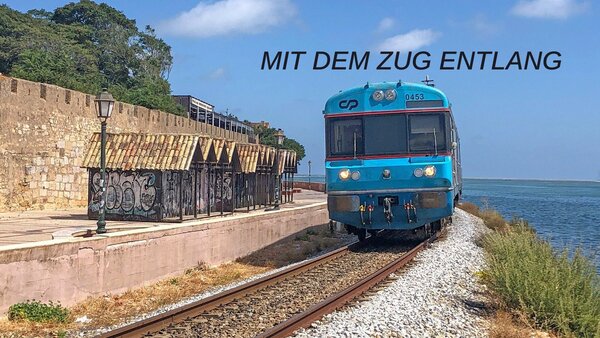 Mit dem Zug entlang