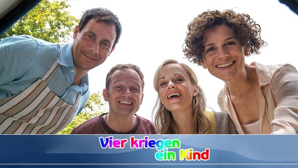 Vier kriegen ein Kind