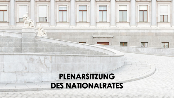 Live: Plenarsitzung des Nationalrates