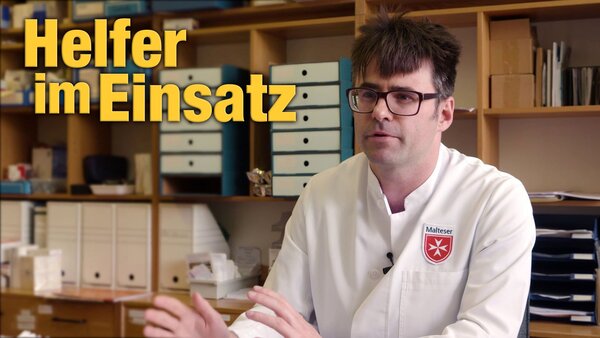 Helfer im Einsatz