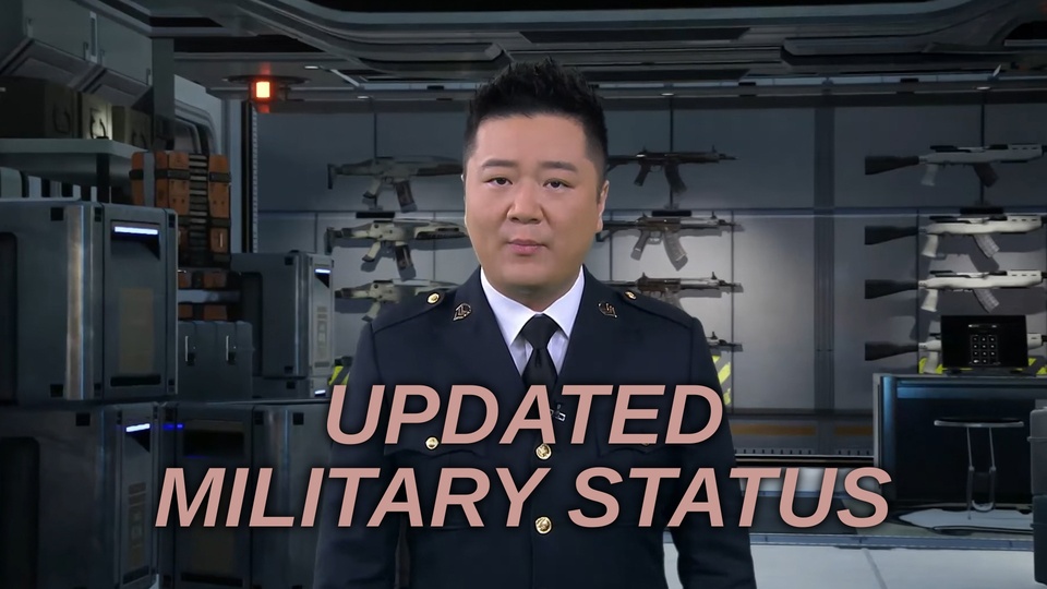 Updated Military Status