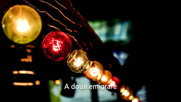 A doua emigrare