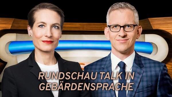Rundschau Talk in Gebärdensprache