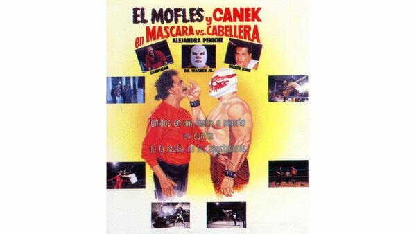 El Mofles y Canek en máscara vs cabellera