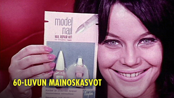 60-luvun mainoskasvot