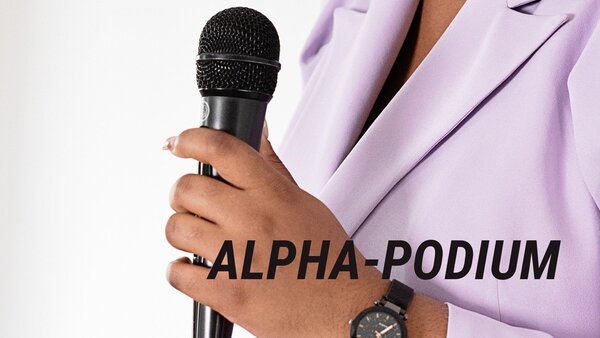 alpha-podium