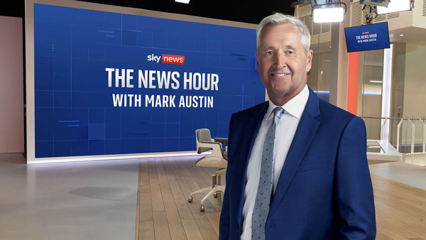 Live: The News Hour with Mark Austin