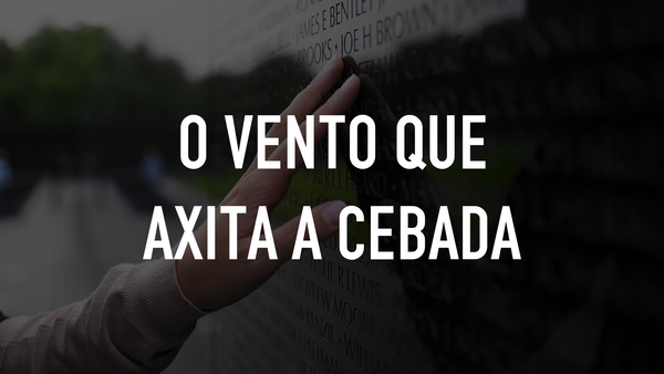 O vento que Axita a Cebada