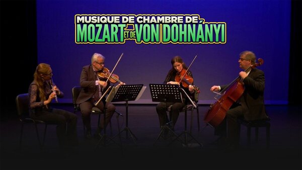 Musique de chambre de Mozart et de von Dohnányi
