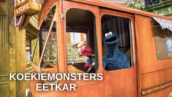 Koekiemonsters eetkar