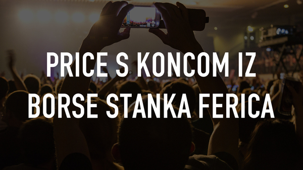 Price s koncom iz borse Stanka Ferica