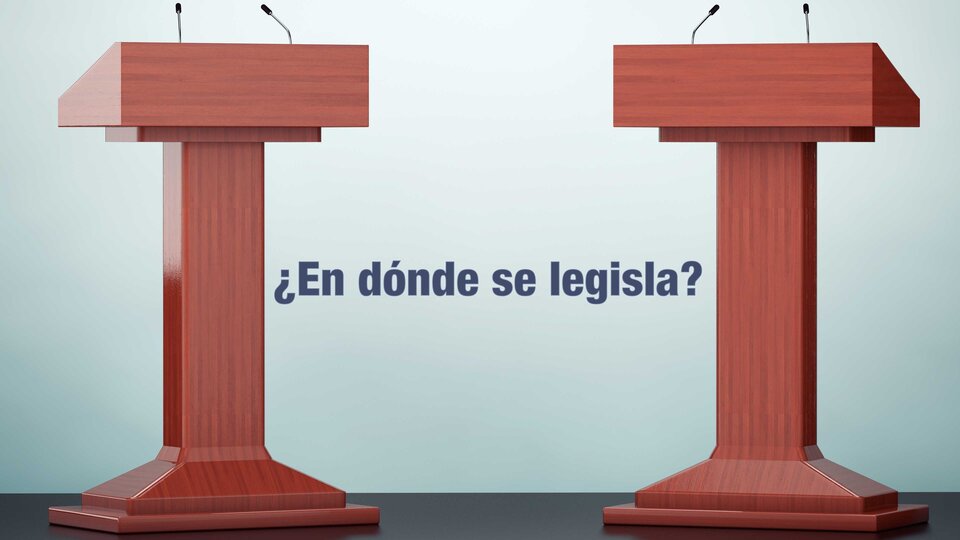 ¿En dónde se legisla?