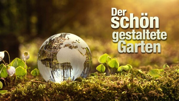 Der schön gestaltete Garten