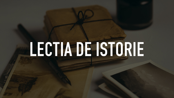 Lectia de istorie