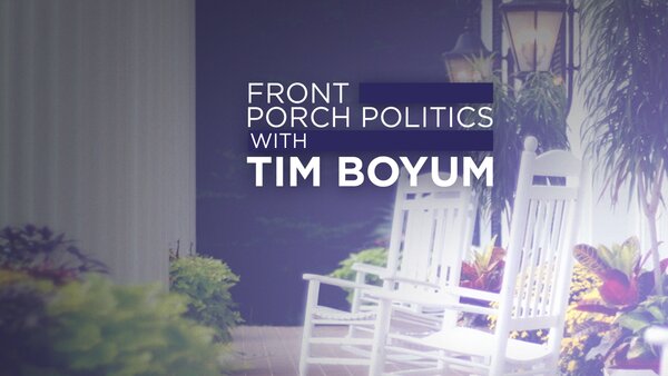 Live: Front Porch Politics With Tim Boyum