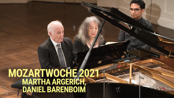 Mozartwoche 2021: Martha Argerich, Daniel Barenboim