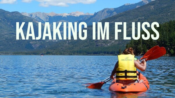 Kajaking im Fluss