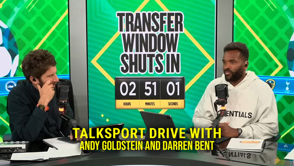 Live: talkSPORT Drive with Andy Goldstein and Darren Bent