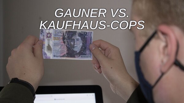 Gauner vs. Kaufhaus-Cops