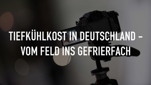 Tiefkühlkost in Deutschland - Vom Feld ins Gefrierfach