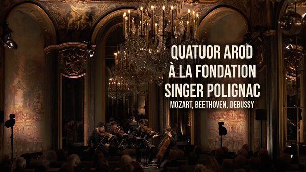 Quatuor Arod à la Fondation Singer Polignac : Mozart, Beethoven, Debussy
