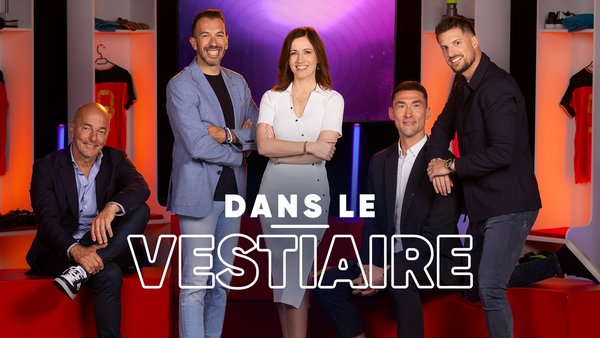 Dans le vestiaire