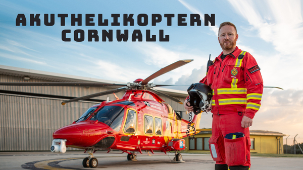 Akuthelikoptern Cornwall