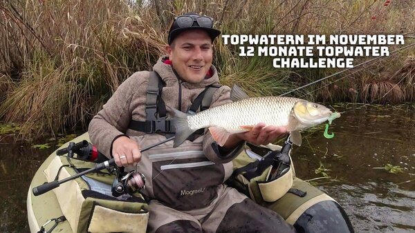 Topwatern im November - 12 Monate Topwater Challenge