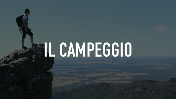Il campeggio