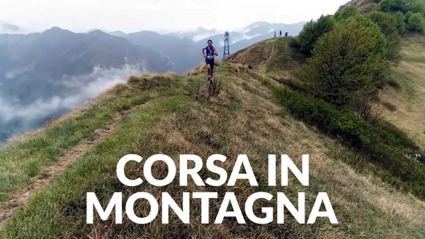 Corsa in montagna