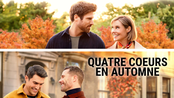 Quatre coeurs en automne