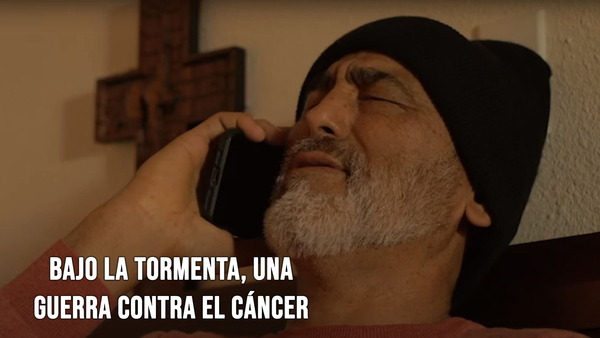 Bajo la tormenta, una guerra contra el cáncer
