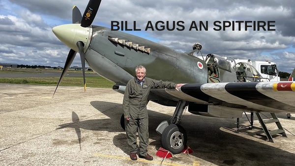 Bill agus an Spitfire