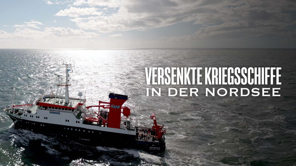 Versenkte Kriegsschiffe in der Nordsee