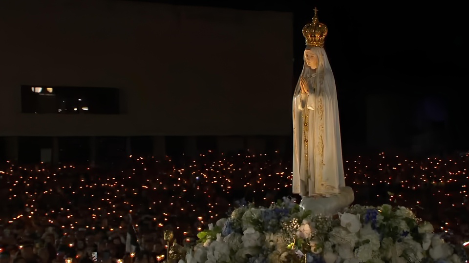Rosary and Candlelight Procession From the Shrine of Our Lady of Fatima