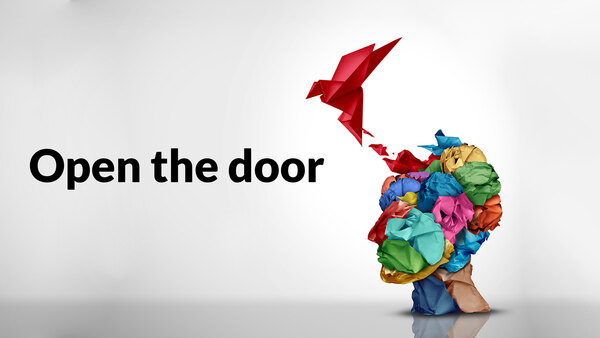 Open the door