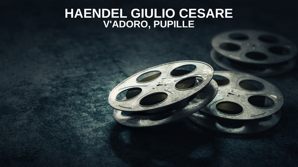 Haendel ----- Giulio Cesare - V'adoro, pupille