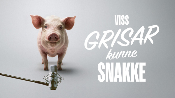 Viss grisar kunne snakke