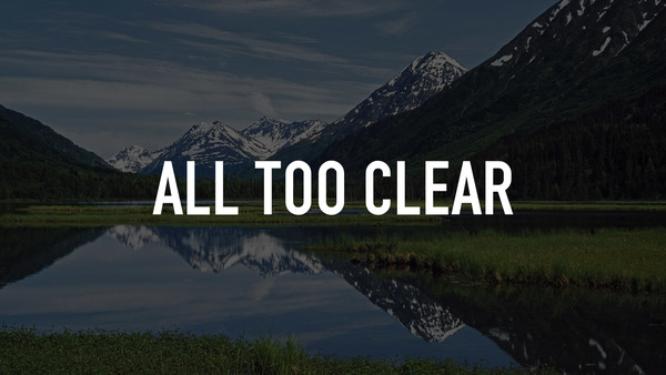 All Too Clear
