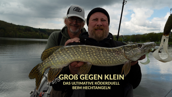 Groß gegen Klein: Das ultimative Köderduell beim Hechtangeln