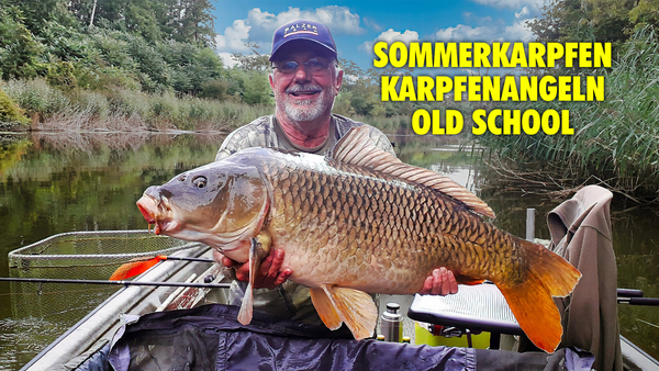 Sommerkarpfen - Karpfenangeln Old School