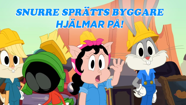 Snurre Sprätts Byggare: Hjälmar på!