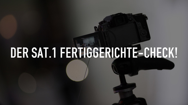 Der SAT.1 Fertiggerichte-Check!