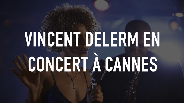 Vincent Delerm en concert à Cannes