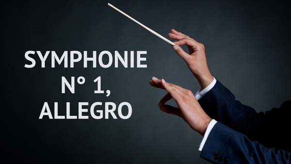 Symphonie n° 1, allegro